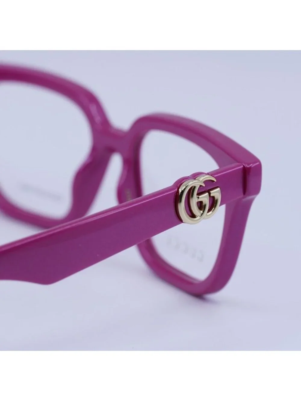 Gucci GG1536O 010 Eyeglasses Red 51mm Square Frame